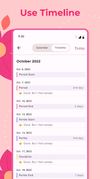 Period Tracker・Period Calendar Screenshot 4 - AppWisp.com Period Tracker・Period Calendar Screenshot 4 - AppWisp.com