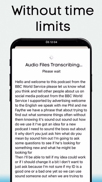 Voice Transcriber Talk to Text Screenshot 1 - AppWisp.com Voice Transcriber Talk to Text Screenshot 1 - AppWisp.com
