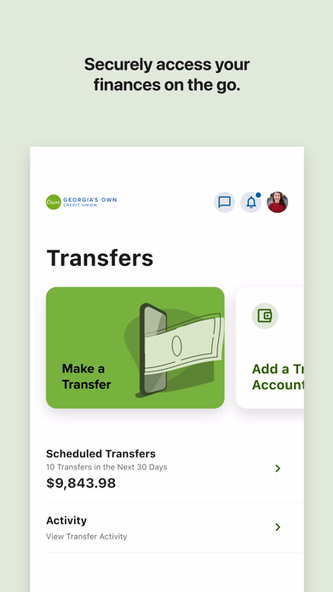 Georgia's Own Credit Union Screenshot 2 - AppWisp.com