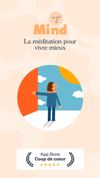 Mind - Méditations guidées Screenshot 1 - AppWisp.com Mind - Méditations guidées Screenshot 1 - AppWisp.com