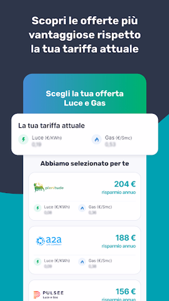 Switcho - Risparmio bollette Screenshot 3 - AppWisp.com Switcho - Risparmio bollette Screenshot 3 - AppWisp.com