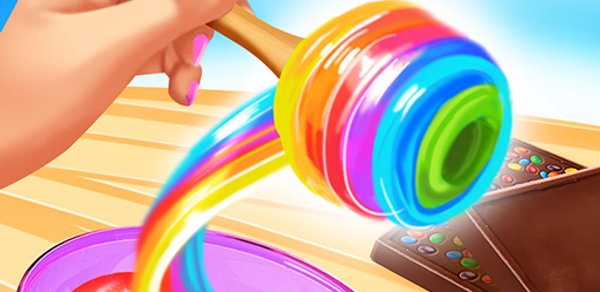 Sweet Rainbow Candy Cooking Header - AppWisp.com Sweet Rainbow Candy Cooking Header - AppWisp.com