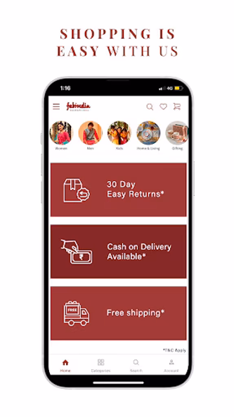 Fabindia Screenshot 2 - AppWisp.com Fabindia Screenshot 2 - AppWisp.com