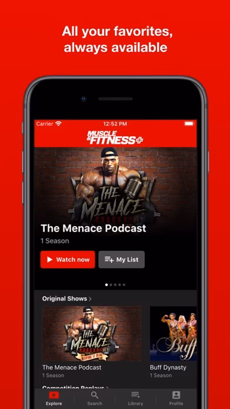 Muscle & Fitness+ Screenshot 2 - AppWisp.com Muscle & Fitness+ Screenshot 2 - AppWisp.com