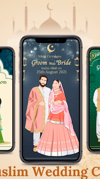 Muslim Wedding Card Maker Screenshot 3 - AppWisp.com Muslim Wedding Card Maker Screenshot 3 - AppWisp.com