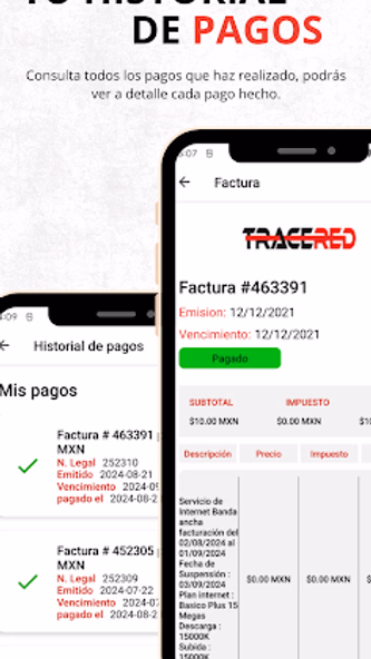 TRACERED Screenshot 3 - AppWisp.com