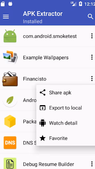 APK Extractor - Package Export Screenshot 1 - AppWisp.com APK Extractor - Package Export Screenshot 1 - AppWisp.com