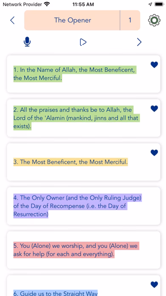 Noble Quran HD Screenshot 4 - AppWisp.com Noble Quran HD Screenshot 4 - AppWisp.com