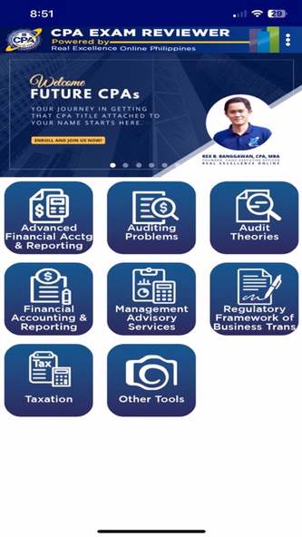 CPA Reviewer Screenshot 1 - AppWisp.com CPA Reviewer Screenshot 1 - AppWisp.com