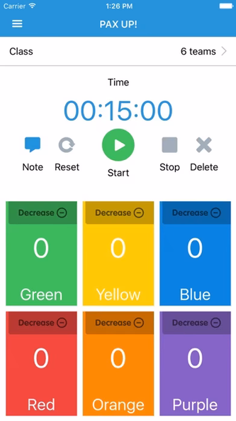 PAX UP! Teachers Screenshot 1 - AppWisp.com PAX UP! Teachers Screenshot 1 - AppWisp.com