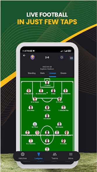Live Football Tv App Screenshot 4 - AppWisp.com Live Football Tv App Screenshot 4 - AppWisp.com
