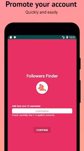 Followers Finder and likes Screenshot 1 - AppWisp.com