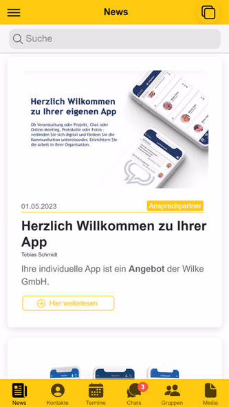 Bäckerinnungsverband WEST Screenshot 1 - AppWisp.com Bäckerinnungsverband WEST Screenshot 1 - AppWisp.com