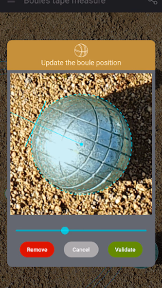 Tape measure for pétanque Screenshot 3 - AppWisp.com Tape measure for pétanque Screenshot 3 - AppWisp.com
