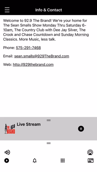 92.9 The Brand Screenshot 3 - AppWisp.com 92.9 The Brand Screenshot 3 - AppWisp.com