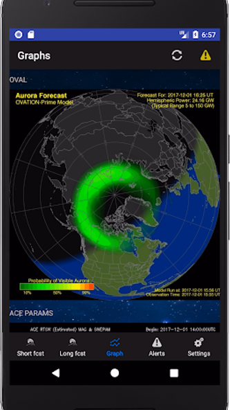 Aurora Alerts - Northern Light Screenshot 3 - AppWisp.com Aurora Alerts - Northern Light Screenshot 3 - AppWisp.com