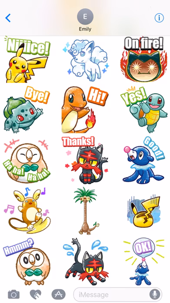 Pokémon Chat Pals Screenshot 3 - AppWisp.com Pokémon Chat Pals Screenshot 3 - AppWisp.com