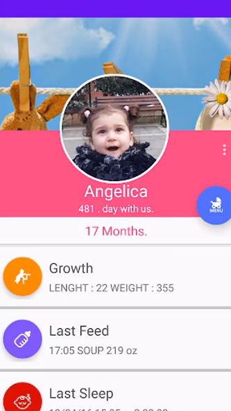 Baby Tracker & Care Screenshot 1 - AppWisp.com Baby Tracker & Care Screenshot 1 - AppWisp.com