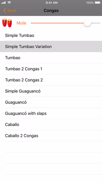 Salsa Rhythm Screenshot 4 - AppWisp.com Salsa Rhythm Screenshot 4 - AppWisp.com