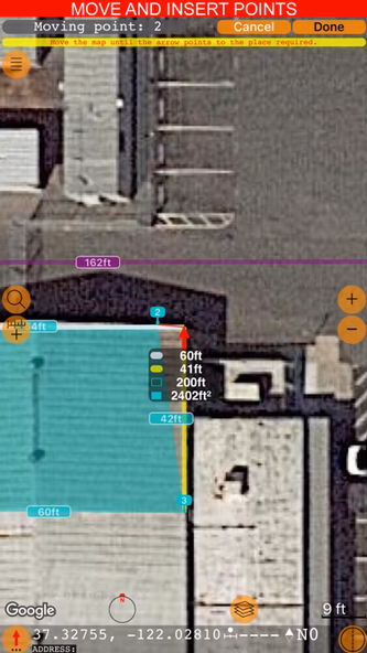 Planimeter 55. Measure on map. Screenshot 2 - AppWisp.com Planimeter 55. Measure on map. Screenshot 2 - AppWisp.com
