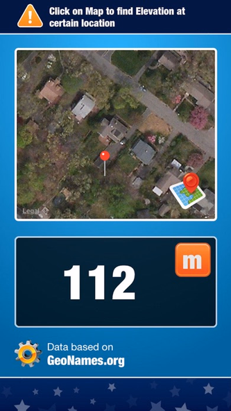 Altimeter App - Altitude above Sea Level Meter and Map Elevation Screenshot 1 - AppWisp.com Altimeter App - Altitude above Sea Level Meter and Map Elevation Screenshot 1 - AppWisp.com
