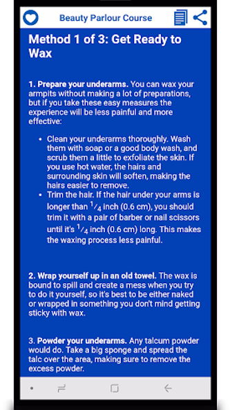 Beauty Parlour Course Screenshot 4 - AppWisp.com Beauty Parlour Course Screenshot 4 - AppWisp.com