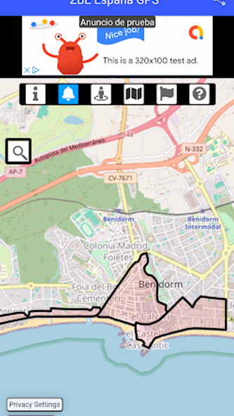 ZBE Spain GPS Screenshot 1 - AppWisp.com