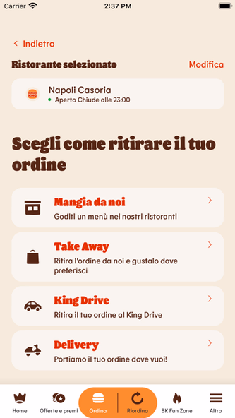 Burger King Italia Screenshot 4 - AppWisp.com Burger King Italia Screenshot 4 - AppWisp.com