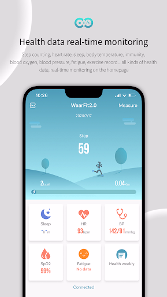 WearFit2.0 Screenshot 1 - AppWisp.com