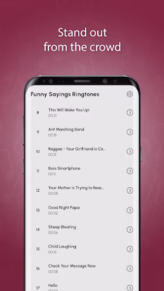 Funny Sayings Ringtones Screenshot 2 - AppWisp.com Funny Sayings Ringtones Screenshot 2 - AppWisp.com