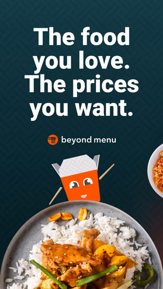 Beyond Menu Food Delivery Screenshot 1 - AppWisp.com Beyond Menu Food Delivery Screenshot 1 - AppWisp.com