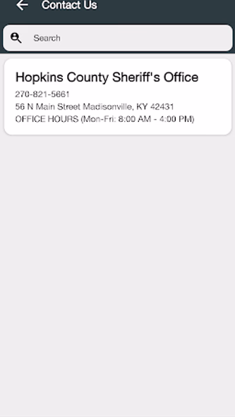 Hopkins County Sheriff Screenshot 3 - AppWisp.com Hopkins County Sheriff Screenshot 3 - AppWisp.com