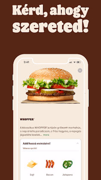 BURGER KING® Magyarország Screenshot 4 - AppWisp.com BURGER KING® Magyarország Screenshot 4 - AppWisp.com