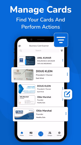 Business Card Scanner + Reader Screenshot 3 - AppWisp.com Business Card Scanner + Reader Screenshot 3 - AppWisp.com