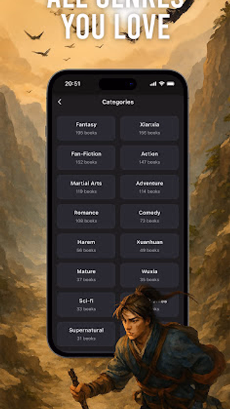 Wuxia Novel Screenshot 4 - AppWisp.com Wuxia Novel Screenshot 4 - AppWisp.com