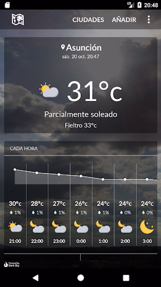 Paraguay Weather Screenshot 1 - AppWisp.com Paraguay Weather Screenshot 1 - AppWisp.com
