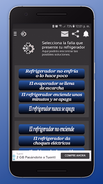 Reparación De Refrigeradores Screenshot 3 - AppWisp.com Reparación De Refrigeradores Screenshot 3 - AppWisp.com