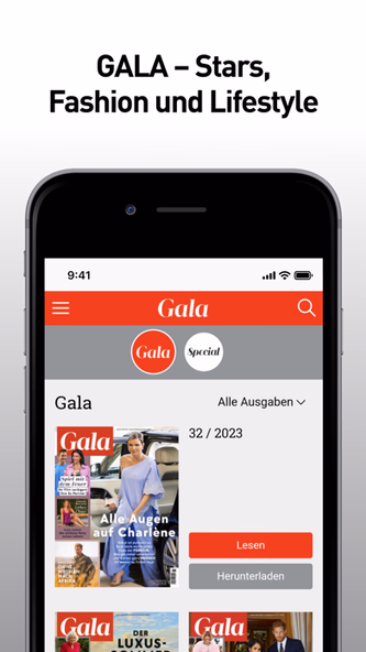 GALA Magazin Screenshot 1 - AppWisp.com GALA Magazin Screenshot 1 - AppWisp.com