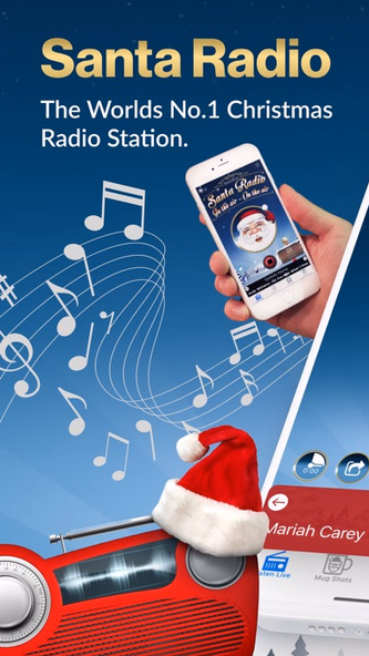 Santa Radio Screenshot 1 - AppWisp.com Santa Radio Screenshot 1 - AppWisp.com