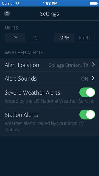 KAGS HD Weather Screenshot 4 - AppWisp.com KAGS HD Weather Screenshot 4 - AppWisp.com