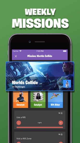 TraX - Tracker for Fortnite Screenshot 4 - AppWisp.com TraX - Tracker for Fortnite Screenshot 4 - AppWisp.com