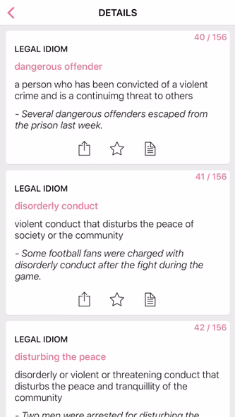 Legal Number idioms in English Screenshot 2 - AppWisp.com Legal Number idioms in English Screenshot 2 - AppWisp.com