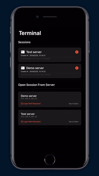 ServerView-SSH Terminal&Shell Screenshot 4 - AppWisp.com ServerView-SSH Terminal&Shell Screenshot 4 - AppWisp.com