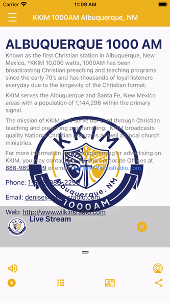KKIM AM 1000 Screenshot 4 - AppWisp.com