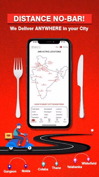 JustMyRoots: Food Delivery App Screenshot 2 - AppWisp.com JustMyRoots: Food Delivery App Screenshot 2 - AppWisp.com