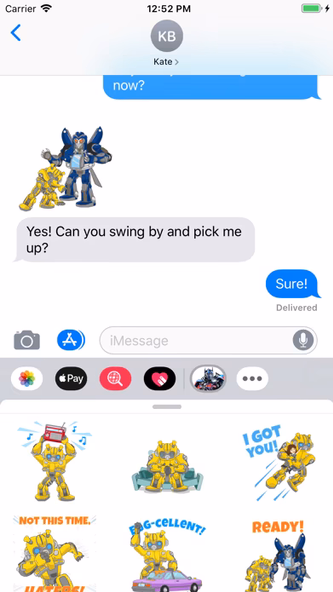 Official Transformers Stickers Screenshot 2 - AppWisp.com Official Transformers Stickers Screenshot 2 - AppWisp.com