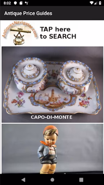 Antique Price Guides Screenshot 1 - AppWisp.com Antique Price Guides Screenshot 1 - AppWisp.com
