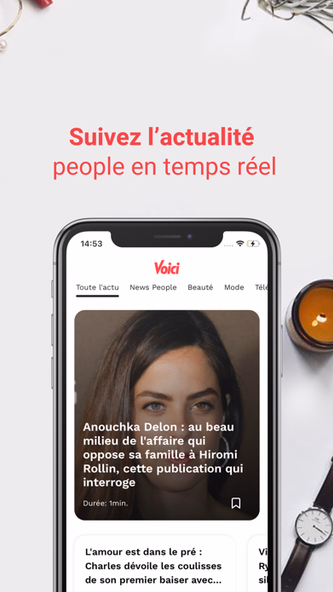 Voici : Actu people Screenshot 1 - AppWisp.com Voici : Actu people Screenshot 1 - AppWisp.com