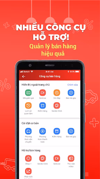Sendo App Người Bán Screenshot 3 - AppWisp.com Sendo App Người Bán Screenshot 3 - AppWisp.com
