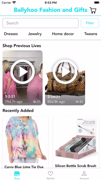 Ballyhoo Fashion and Gifts Screenshot 2 - AppWisp.com Ballyhoo Fashion and Gifts Screenshot 2 - AppWisp.com